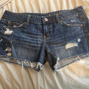 American Eagle Distressed Shorts